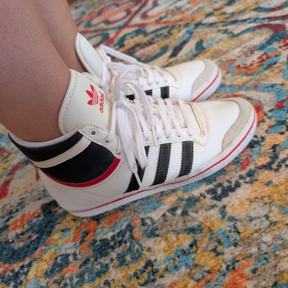 Adidas Top Ten Hi Sneakers Women Size 6 - Picture 6 of 6